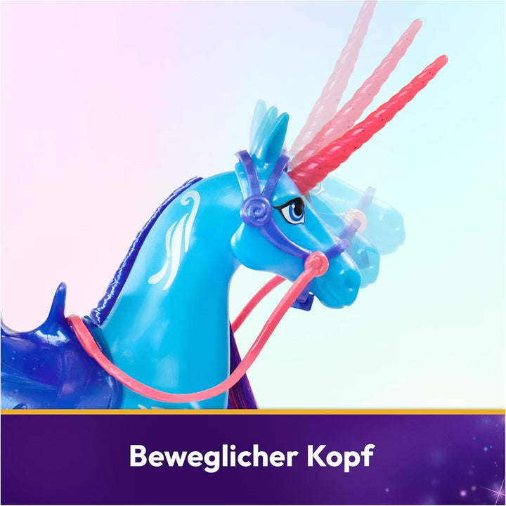 Unicorn Academy Einhorn River - ca. 28 cm grosses Einhorn von Isabel zur beliebten Netflix-Serie, mi