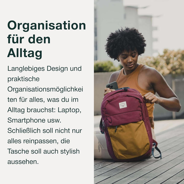 Osprey Arcane Unisex Rucksack Latte Brown O/S - Fassungsvermögen 30L, Latte Brown O/S - Fassungsverm
