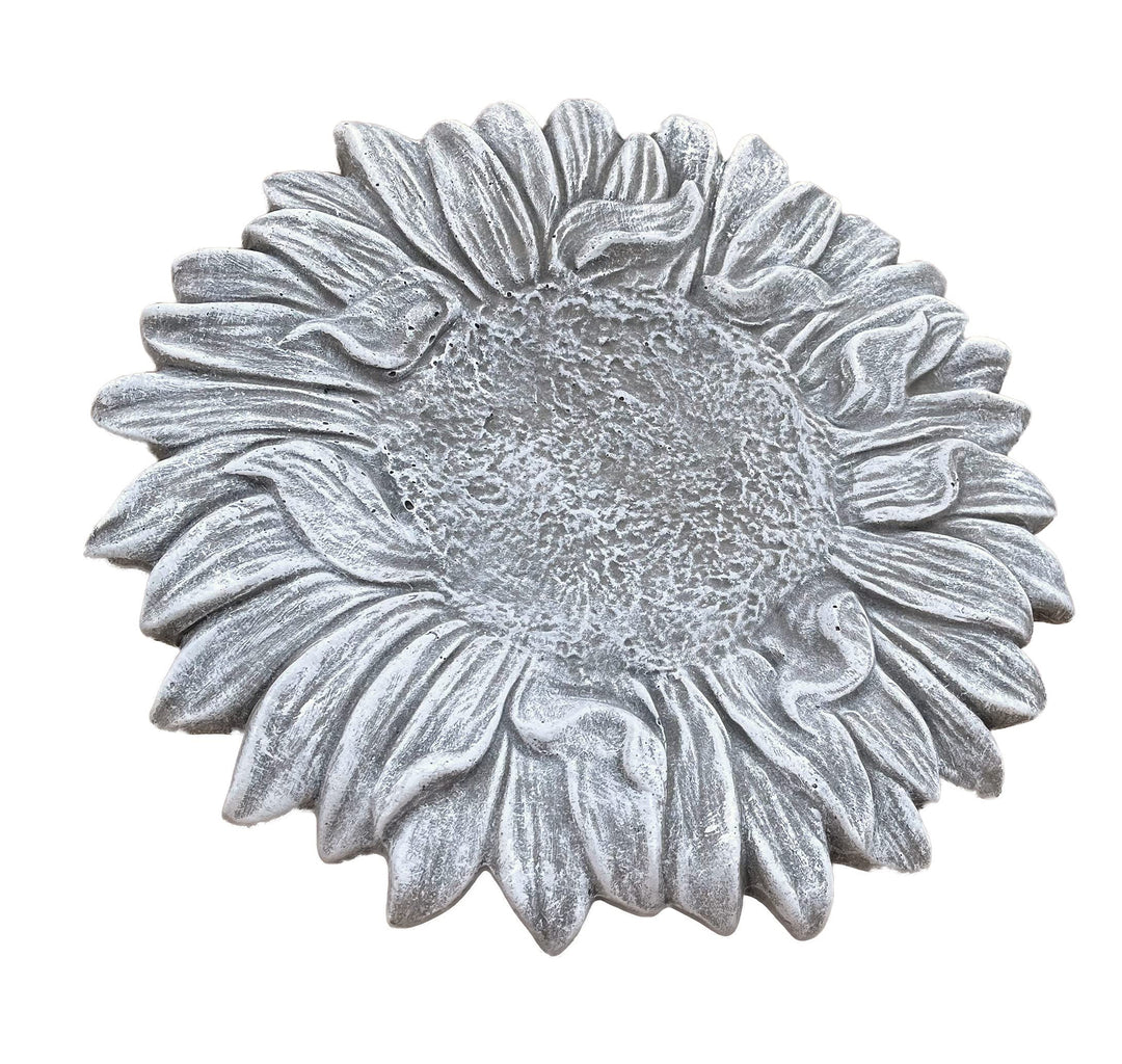 Stone and Style Vogeltränke Insektentränke Sonnenblume Steinguss frostfest