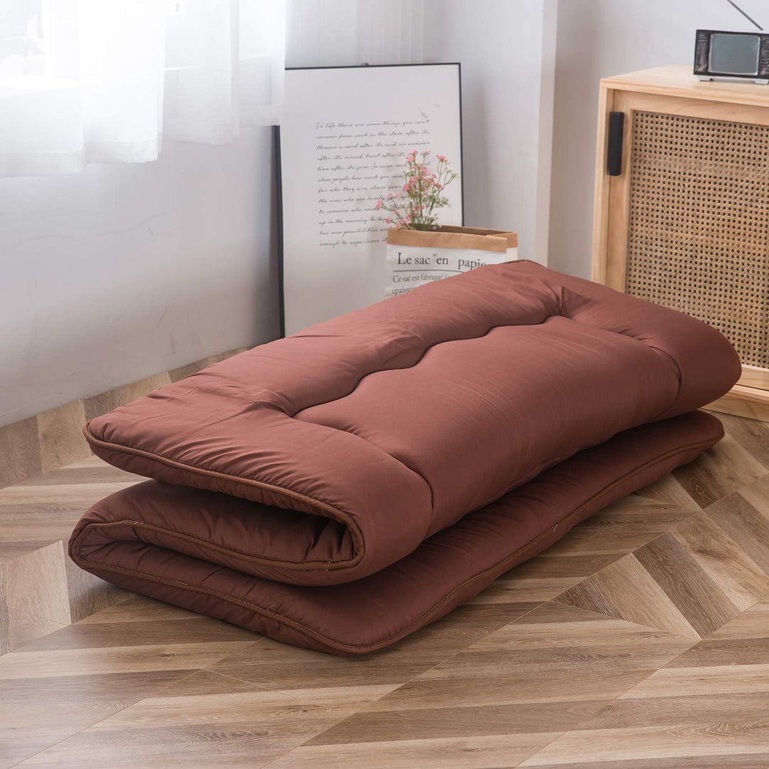 MAXYOYO Klappmatratze Futon Matratze Bodenmatratze Gepolsterte Japanische Tatami Gesteppte Bett, Dic