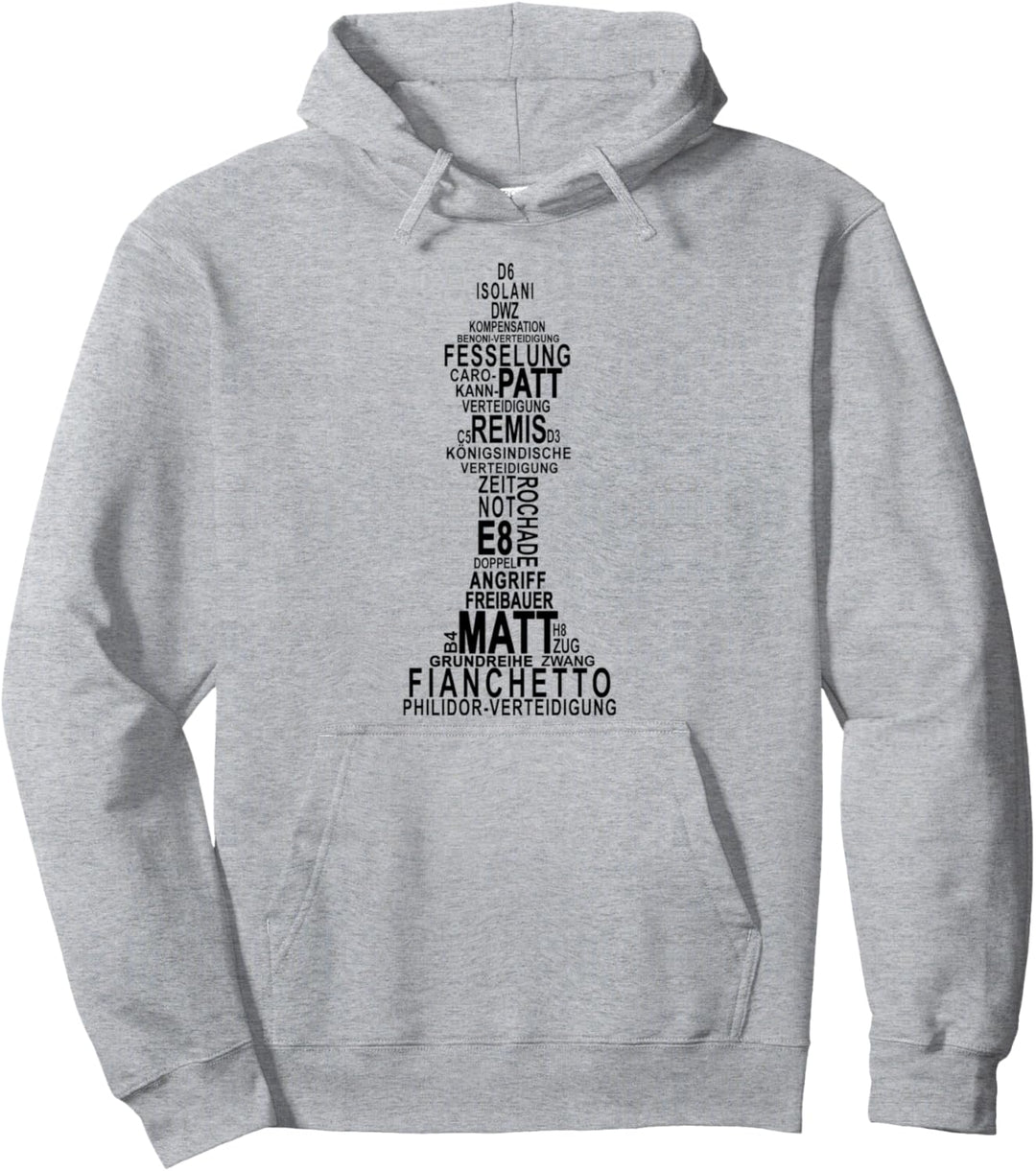 Schachbegriffe Design Begriffe Schach Schachspieler Pullover Hoodie