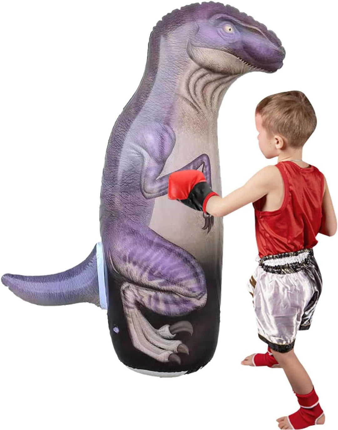 Dinosaur Boxsack Box Training Aufblasbar Spielzeug | 94 cm Kinder Boxsack mit Sofortiger Rückfederun
