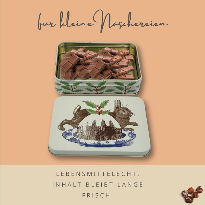 MediMuc Geschenkdose Design Thornback and Peel - Liebevoll gestaltete rechteckige Bonbondose - Motiv