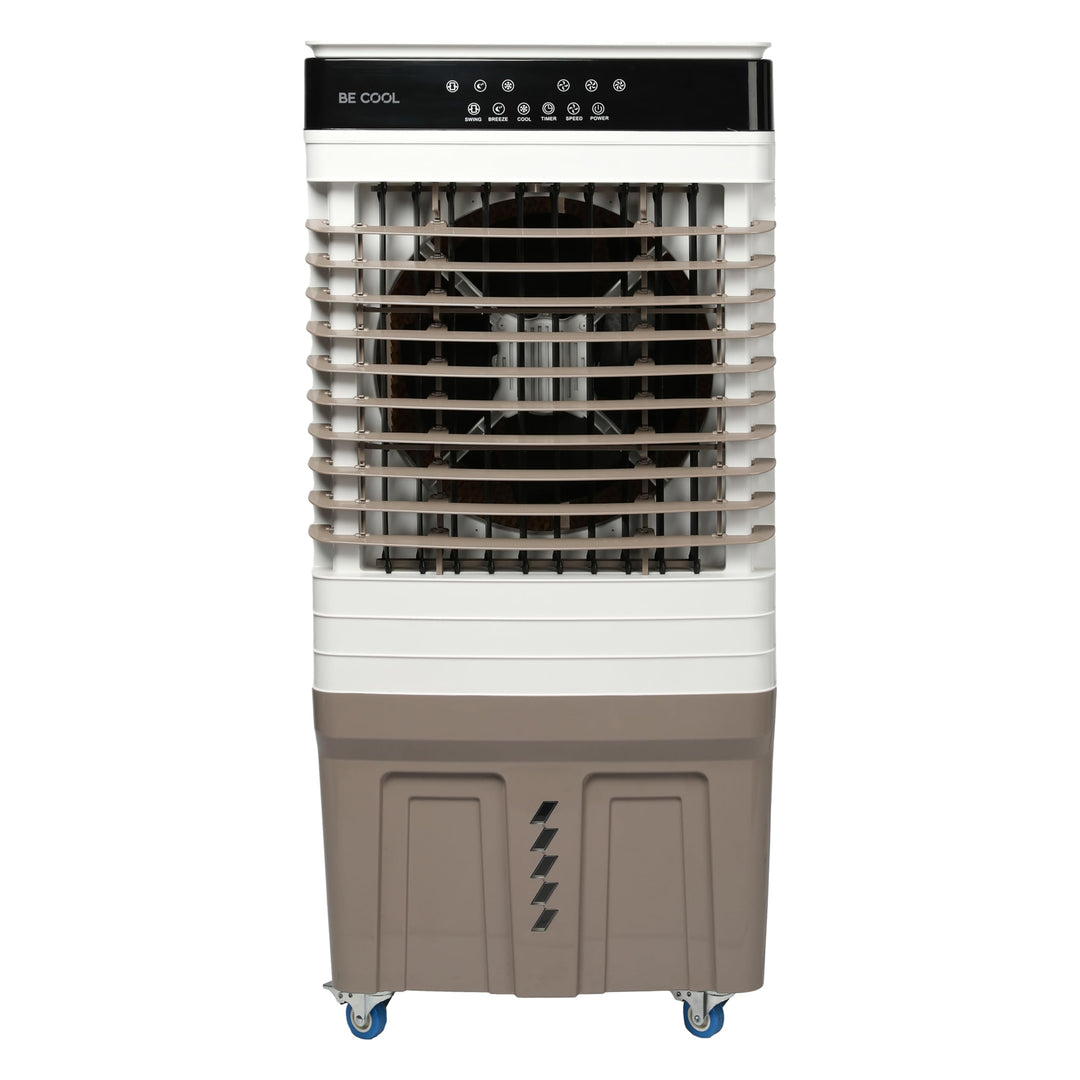 BE COOL 4in1 Luftkühler mit Wasserkühlung - Verdunstungskühler, Ventilator, Luftbefeuchter, Luftwäsc