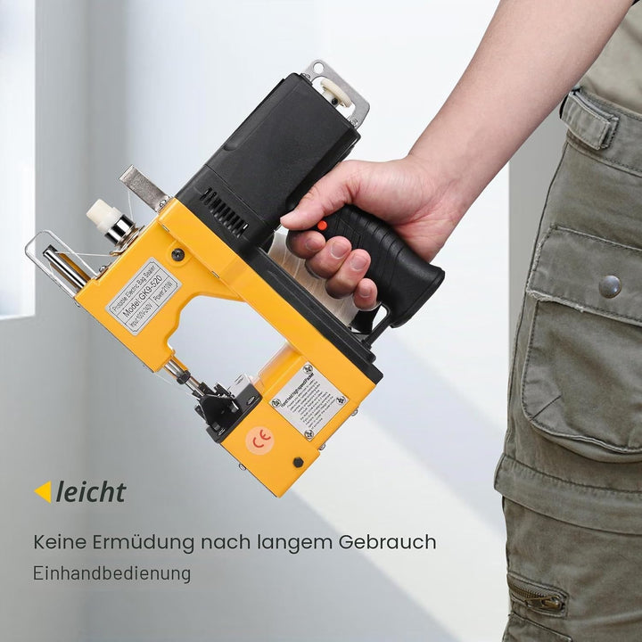 Kotsy sacknähmaschine 220 V Tragbare Nähmaschine für 2 Sekunden/Sack,Sacknähmaschine für Taschen/Sto