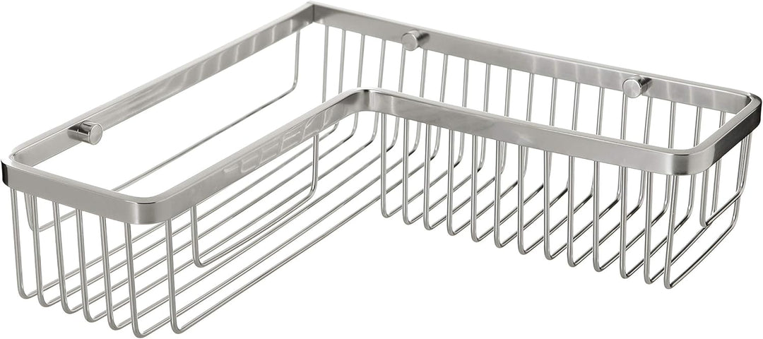 Tatay Rechteckiger Eckkorb, Aluminium, Silber, Einheitsgrösse L-förmig, L-förmig