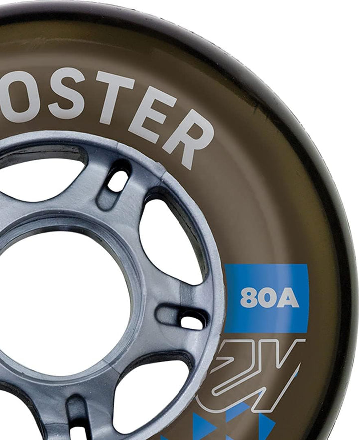 K2 Booster 76MM 80A 8-Wheel Pack W ILQ Skates Rollen/Räder 76mm 80A & ILQ-5, 76mm 80A & ILQ-5