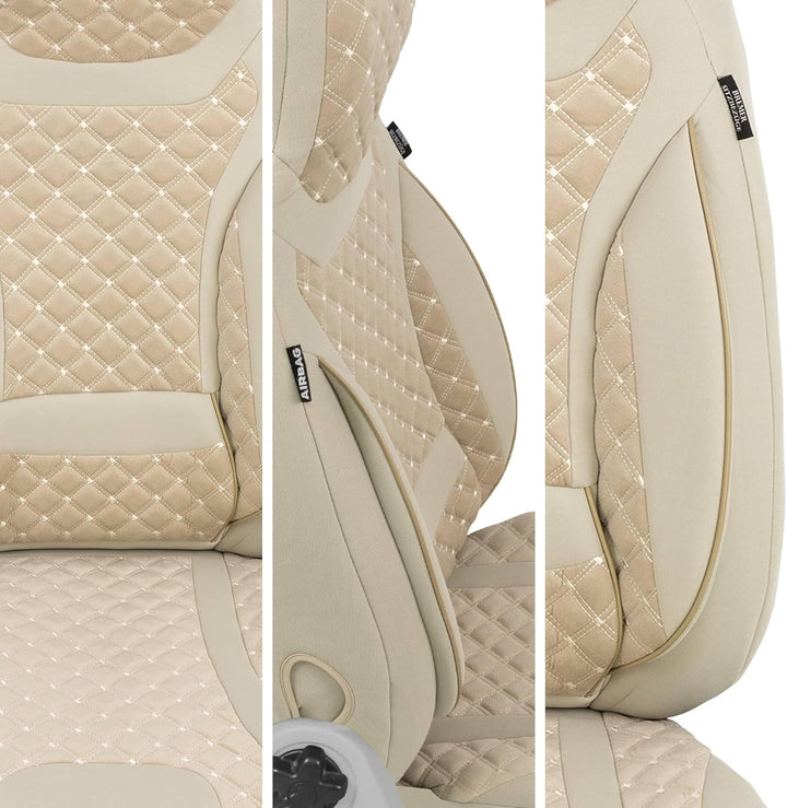 BREMER SITZBEZÜGE Mass Sitzbezüge Schonbezüge für Mercedes GLK X204 T1 T1 - Beige GLK X204, T1 - Bei
