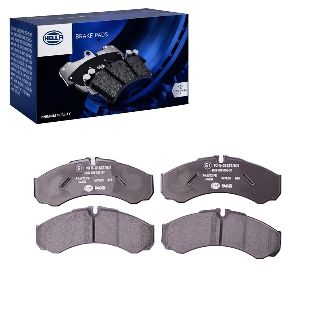 HELLA PAGID 8DB 355 005-371 Bremsbelagsatz - C4030 - Dicke/Stärke: 20.3mm - Bremssystem: Brembo - fü