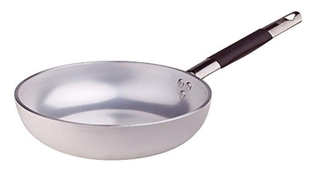 Pentole Agnelli Pfanne Senkkopf Hohe aus Aluminium mit 1 Bügel 5 mm 32 cm, 32 cm