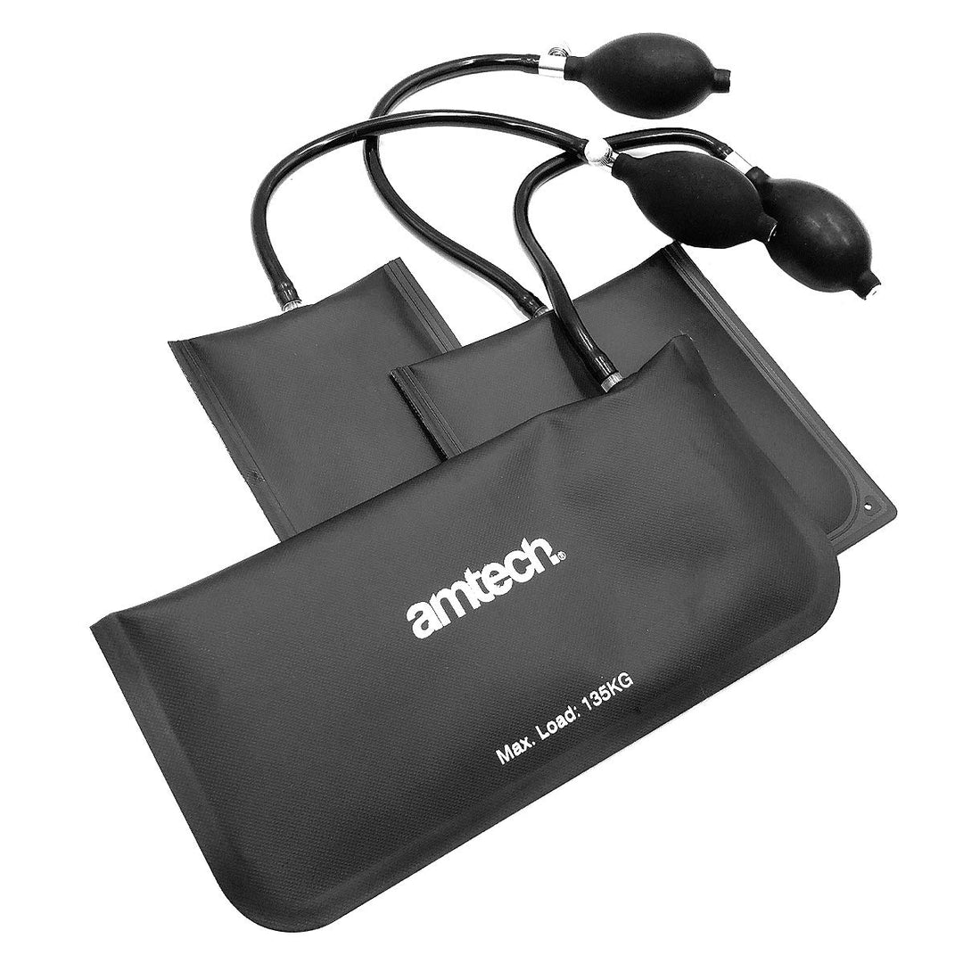 Amtech J1820 3 Airbags zum Heben, Nivellieren, Auto und Haushalt, max. 135 kg Tragkraft