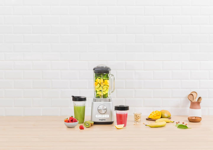 magimix Blender - Power 5 XL - Standmixer mit 1500W Motor, 2L Nutzkapazität, Glas-Krug aus Borosilik
