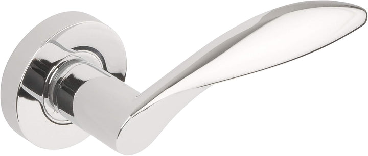 Jigtech JTB72000 Cresta Türriegel, poliertes Chrom Poliertes Chrom Passage, Poliertes Chrom Passage