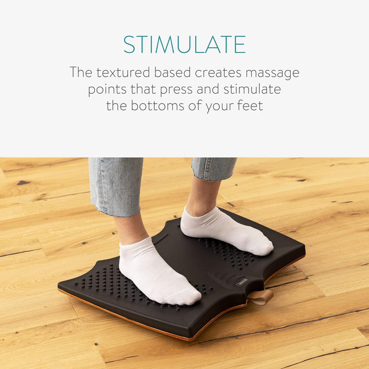 Navaris Anti-Ermüdungsplatte für Steharbeitsplatz - ergonomische Anti Ermüdungsmatte - Stehmatte für