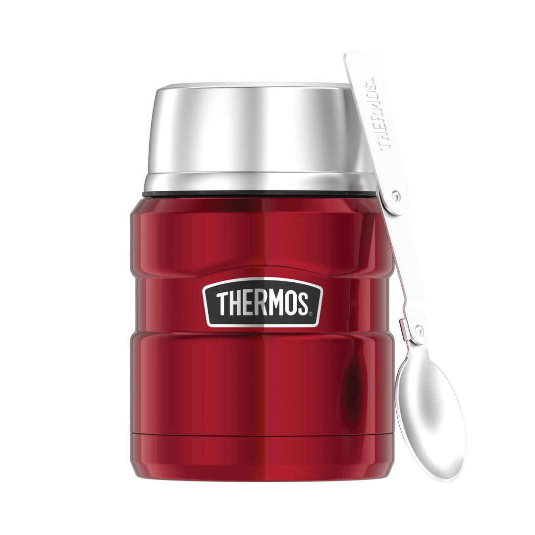 THERMOS Thermobehälter für Essen groÃŸ Lunchpot Stainless King, SpeisegefäÃŸ, Suppen, Müsli, 4001.24