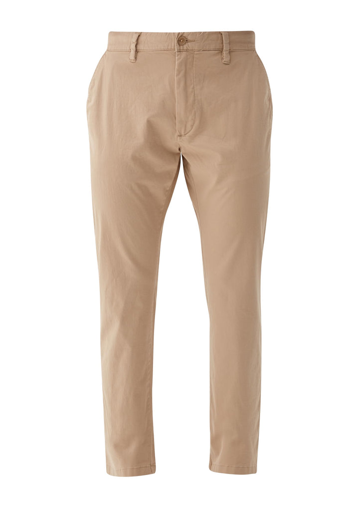 s.Oliver Herren Chino Hose, Slim Fit Chino Hose, Slim Fit 31W / 34L Beige, 31W / 34L Beige