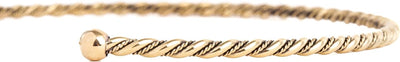 Windalf Frauen Torques THORALF Ø 12.5 cm Wikinger Schmuck Halsring Handarbeit Bronze