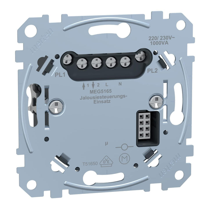 Schneider Electric Merten MEG5165-0000 - Unterputz Rollladen-, Markisen- und Jalousiesteuerung - Jal