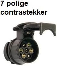 ProPlus 343527 Verlängerungskabel Stecker 13polig auf Kupplung 7polig Länge 80cm