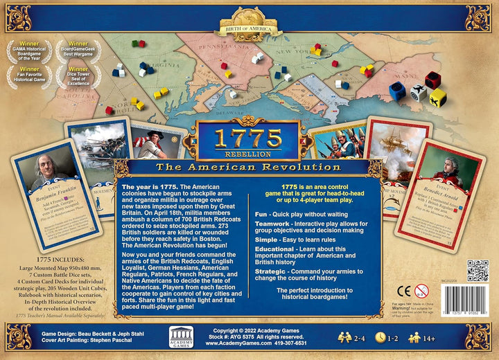 Academy Games ACA05375 Brettspiel, Multicolor
