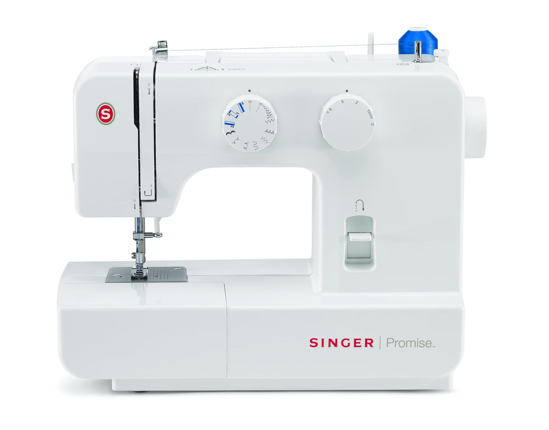 Singer Nähmaschine 1409 für Anfänger - 15 Nähvorgänge, 4-Stufen-Öse, Stichlängeneinstellung und eins