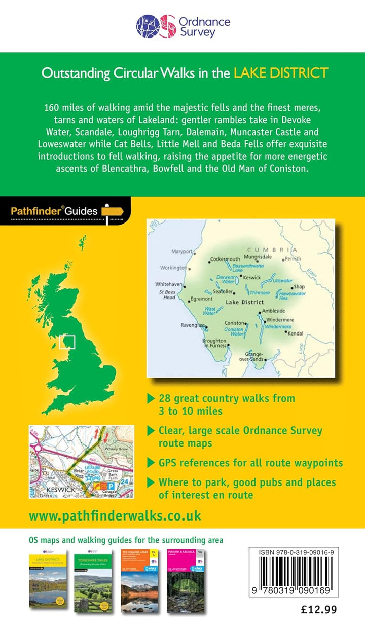 Lake District (Pathfinder Guides), Taschenbuch