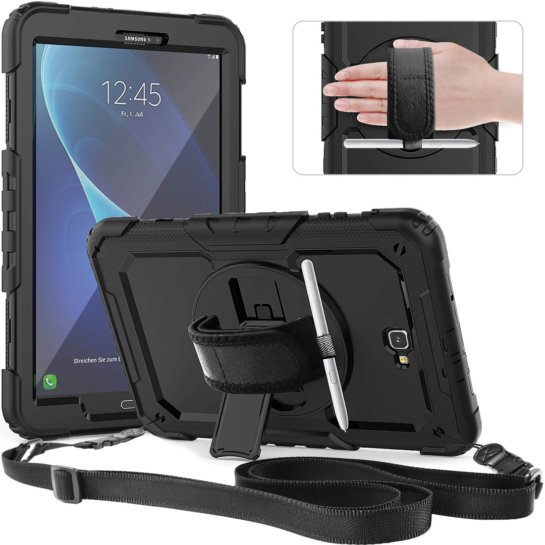 Timecity Hülle für Samsung Galaxy Tab A6 2016 10.1 Zoll SM-T580N/SM-T585N Stossfeste Schutzhülle mit