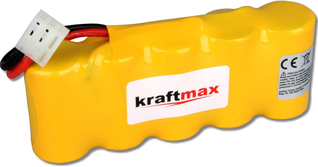 kraftmax 3X Akku für Bosch SOMFY K8 K10 K12-6V / 2000mAh NIMH - Hochleistungs- Akku mit über 42% meh