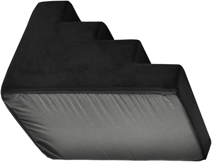 Hundetreppe 40 cm hoch | Katzentreppe Haustiertreppe | 4 Stufen | Hunde Katzen Haustier | für Bett u