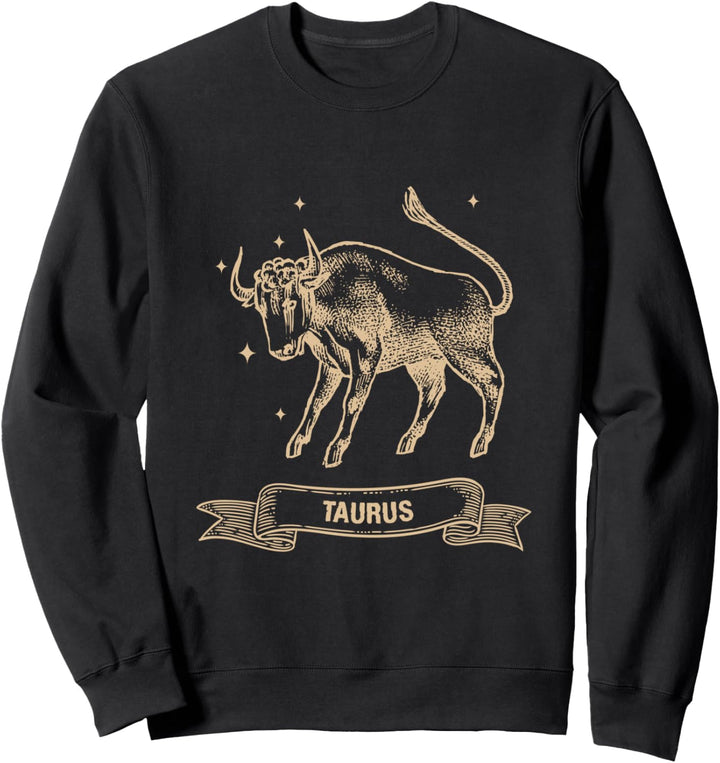Stier Sternbild Sternzeichen Geschenk Männer Frauen Kind Sweatshirt