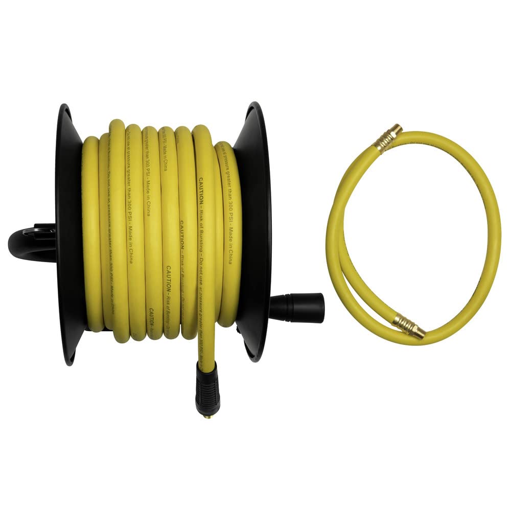 DeWalt DXCM024-0348 3/8” x 50’ Manual Hose Reel with Rubber Hose
