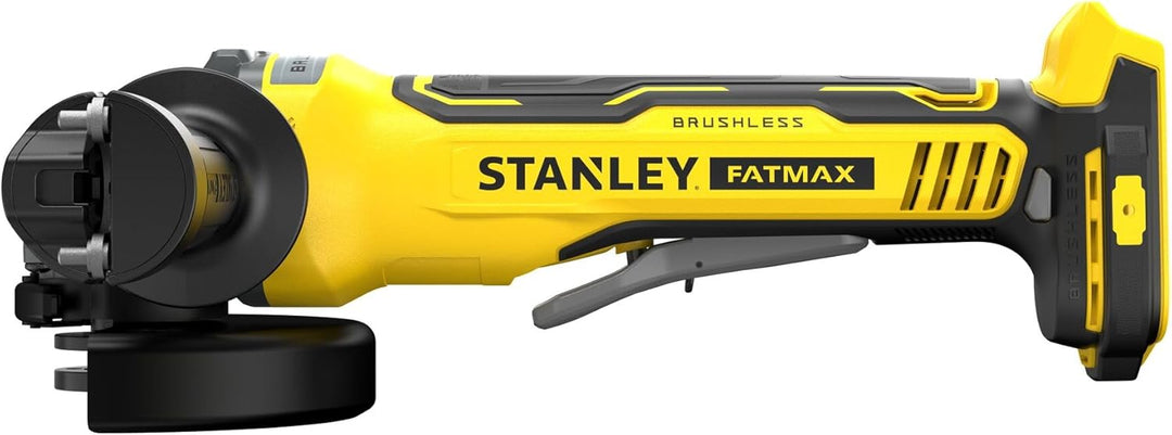 Stanley FatMax V20 Akku-Winkelschleifer SFMCG700B (18V, 125mm Scheiben-ø, bürstenloser Motor, robust
