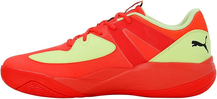 PUMA Herren Eliminate Pro Ii Hallenturnschuh 46 EU Red Blast Fast Yellow Puma Black, 46 EU Red Blast