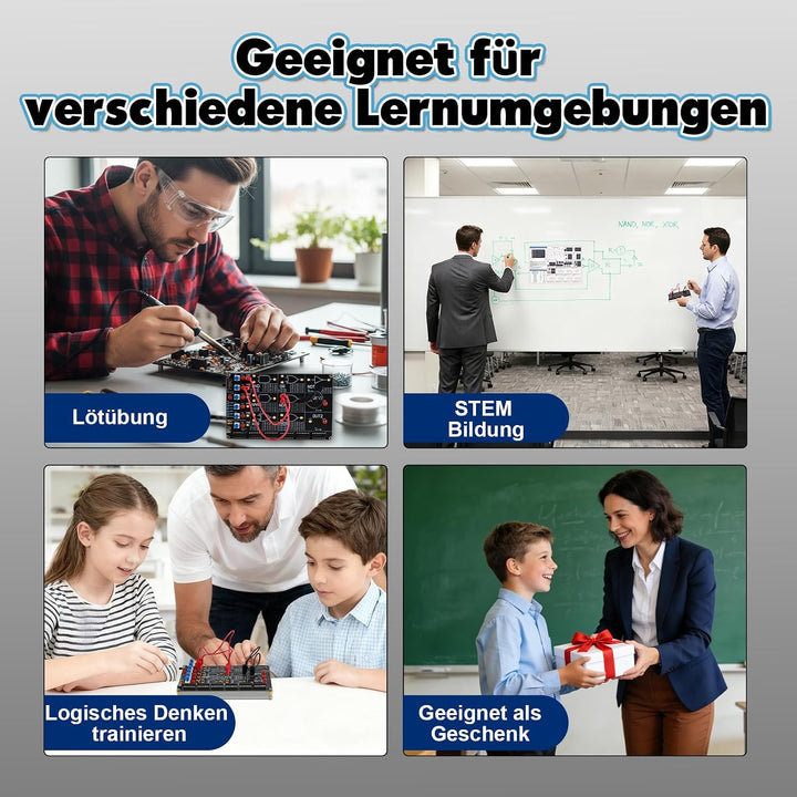 DIY Logikgatter Lötbausatz + NE555 Timer Lötbausatz