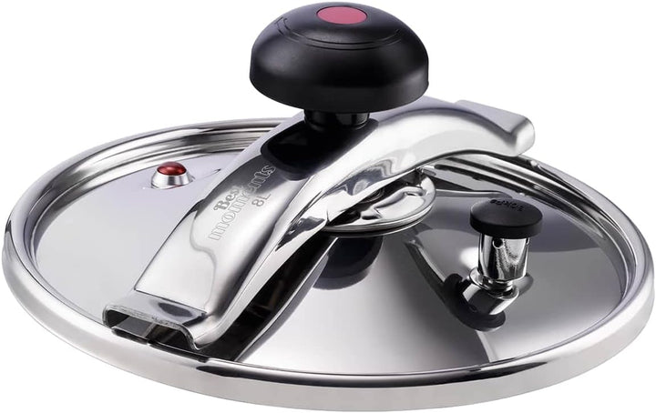 Taurus Classic Moments 8L Schnellkochtopf, Fassungsvermögen 8L, Druckregelventil, Kaltberührung, für