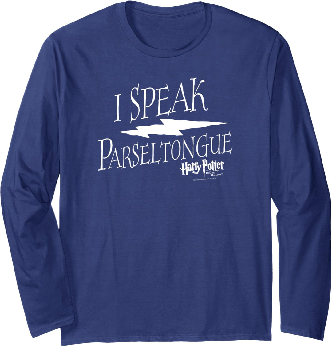 Harry Potter I Speak Parseltongue Langarmshirt
