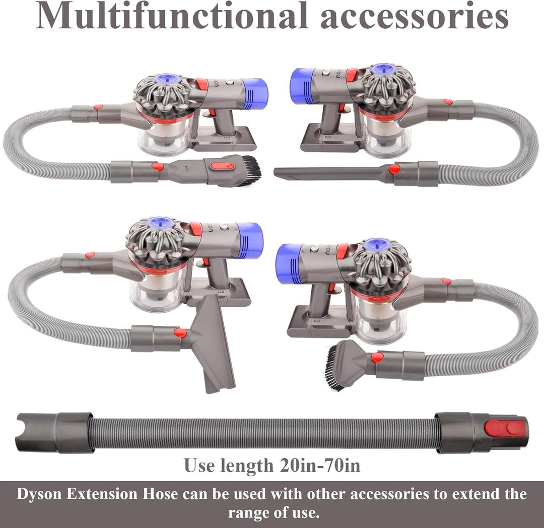 6 Stück Staubsauger Zubehör Set für Dyson Gen5 V7 V8 V10 V11 V12 V15 SV10 SV11, Staubsauger Ersatzte