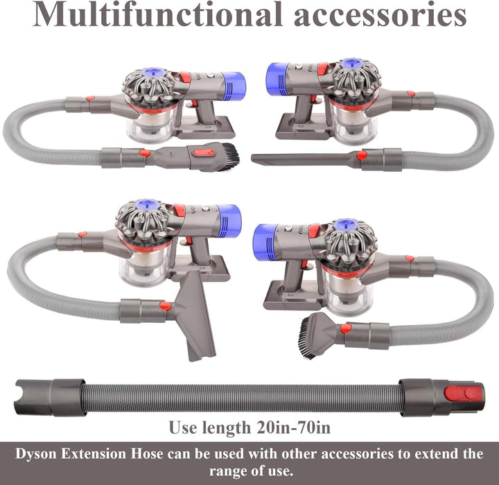 6 Stück Staubsauger Zubehör Set für Dyson Gen5 V7 V8 V10 V11 V12 V15 SV10 SV11, Staubsauger Ersatzte
