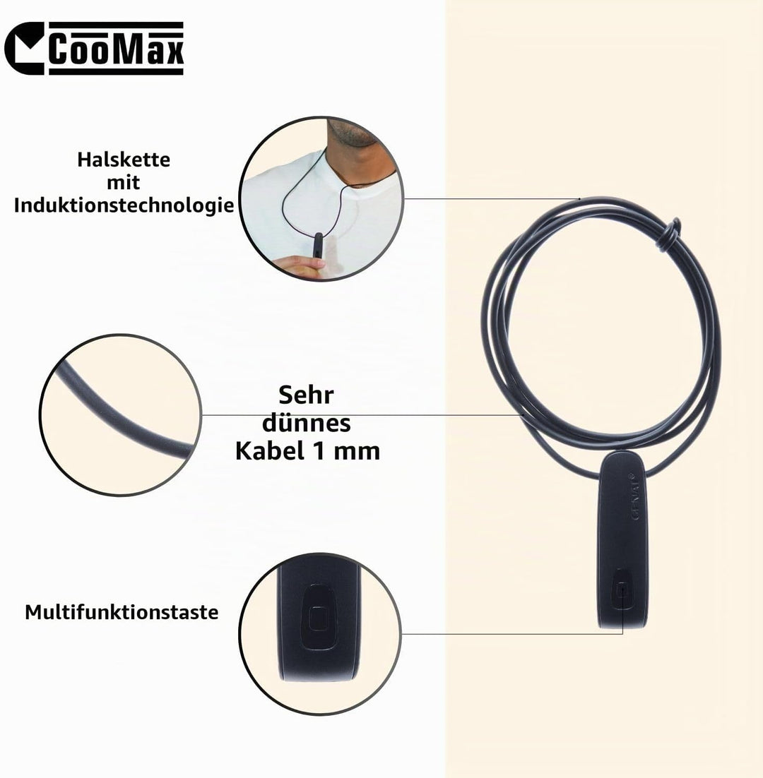 Spion Kopfhörer Bluetooth Kabellos VIP Pro Unsichtbare Kopfhörer Mikrofon Handy Prüfung - Mini Spion