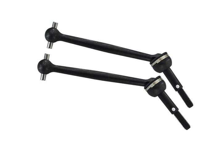 Steel #45 Rear CVD Drive Shaft for 1:10 Tamiya DT03 / TT02B - 1Pr Black