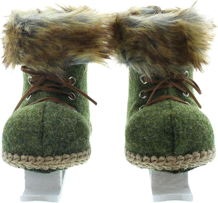Winter deko, Hänger Schlittschuhe, im 2er Set, Weihnachten, Winterzeit