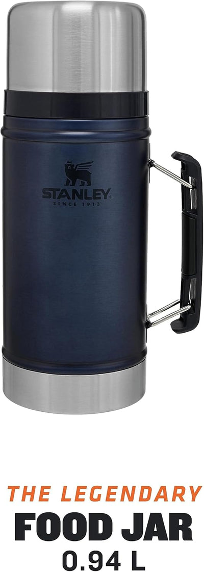 Stanley Classic Legendary Warmhaltebehälter Essen 940 ml - Hält 20 Stunden Heiss oder 24 Stunden Kal