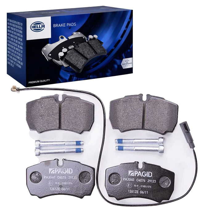HELLA PAGID 8DB 355 005-421 Bremsbelagsatz - C4076 - Dicke/Stärke: 20.3mm - Bremssystem: Brembo - in