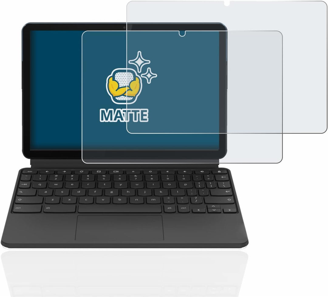 BROTECT Entspiegelungs-Schutzfolie für Lenovo IdeaPad Duet Chromebook 10.1" (im Querformat) (2 Stück