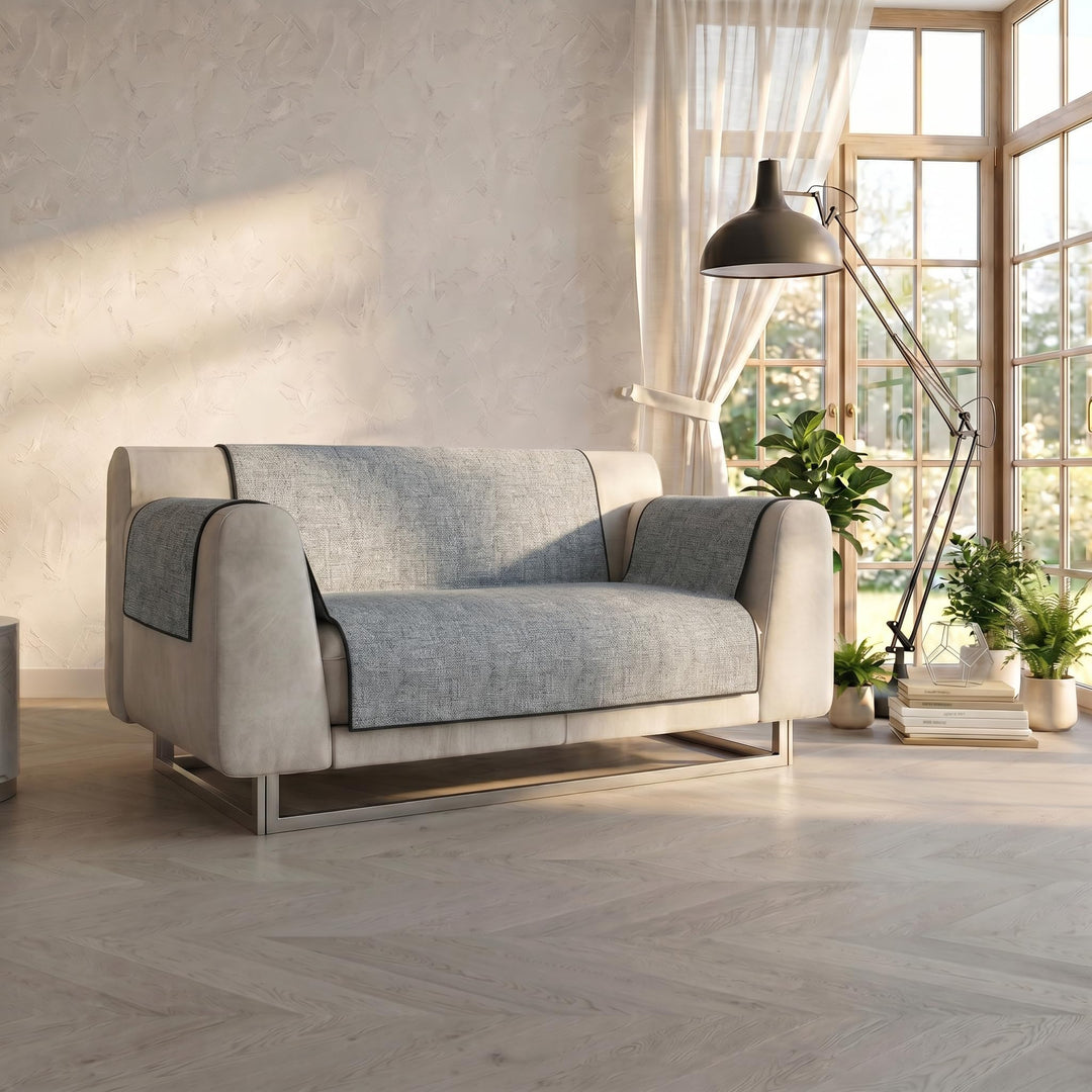 Italian Bed Linen Comfortable Sofa Blanket, dunkelgrau, 2 Plätze 2 Plätze Dunkelgrau, 2 Plätze Dunke