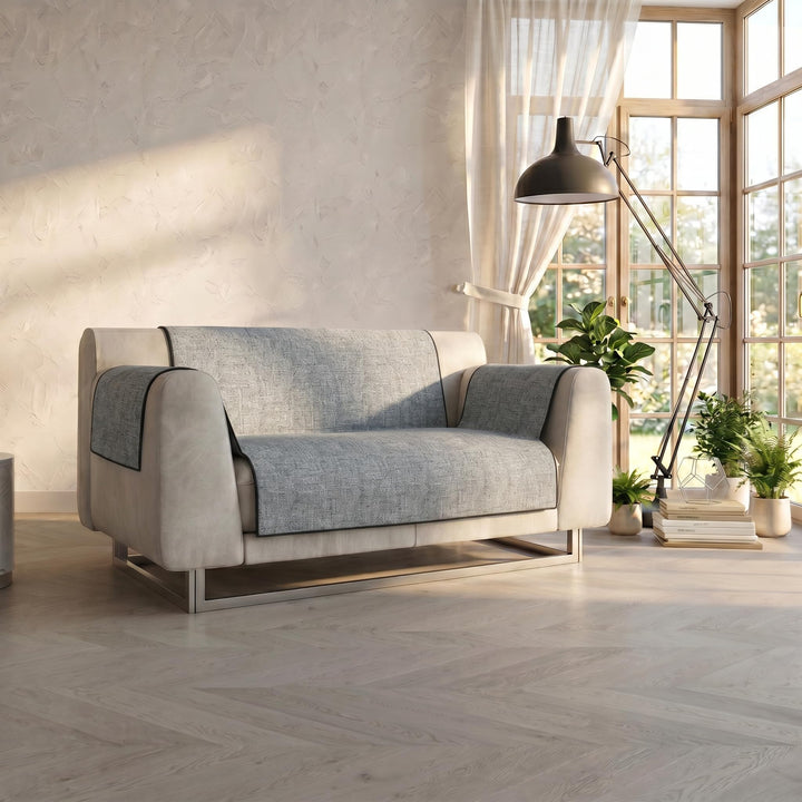 Italian Bed Linen Comfortable Sofa Blanket, dunkelgrau, 2 Plätze 2 Plätze Dunkelgrau, 2 Plätze Dunke