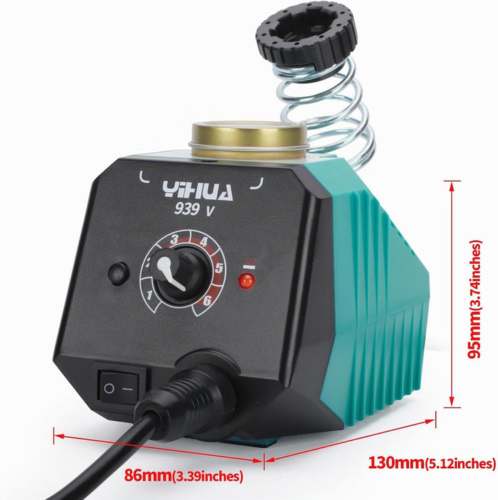 YIHUA 939-V Brandmalerei brennpeter für holz mit 23 Drahtspitzen in verschiedenen Formen, abnehmbare