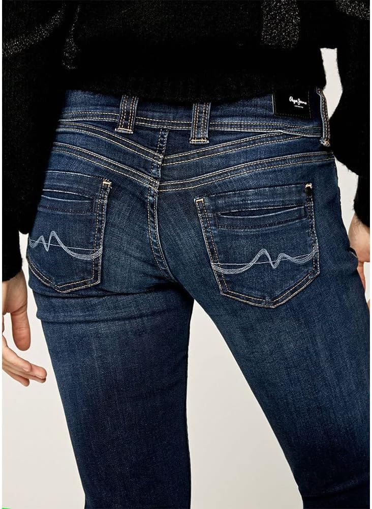 Pepe Jeans Damen Gen Hose 24W / 30L Blue (Denim-h06), 24W / 30L Blue (Denim-h06)