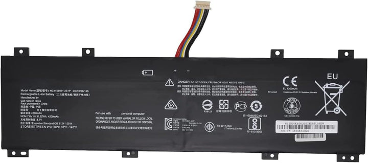 NC140BW1-2S1P Laptop-Akku Kompatibel mit Lenovo IdeaPad 100S-14IBR 14in 100S-14IBR 80R9 80R9002WGE 8