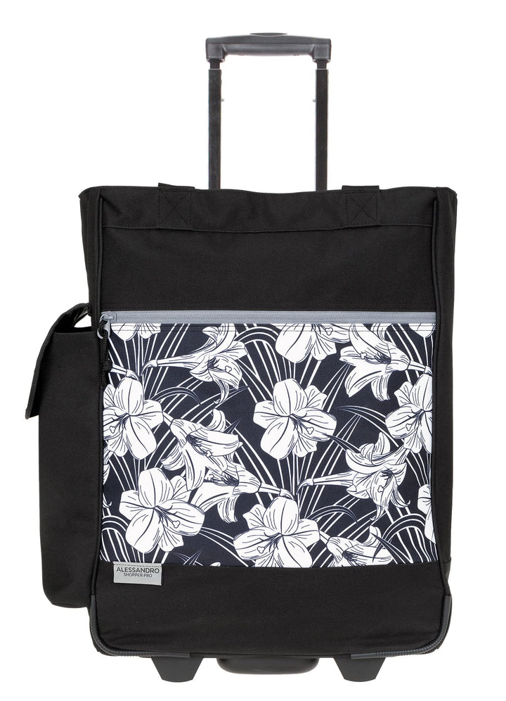 Alessandro Einkaufsroller EInkaufsroller Shoppingtrolley Einkaufstrolley (12895 Black